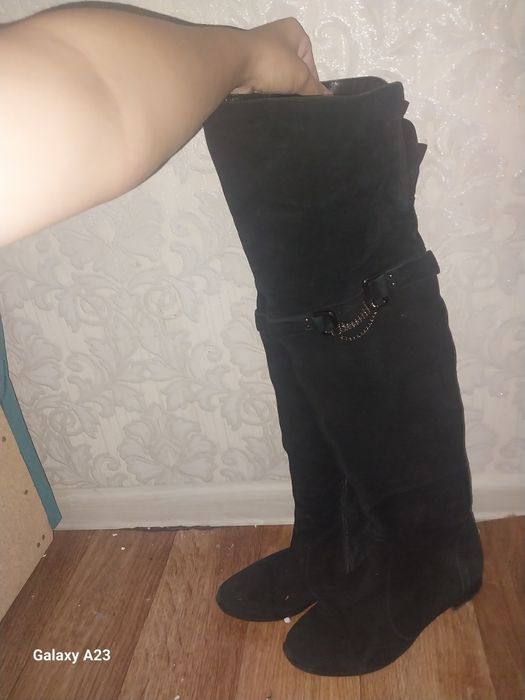 Продам сапоги(ботфорды)