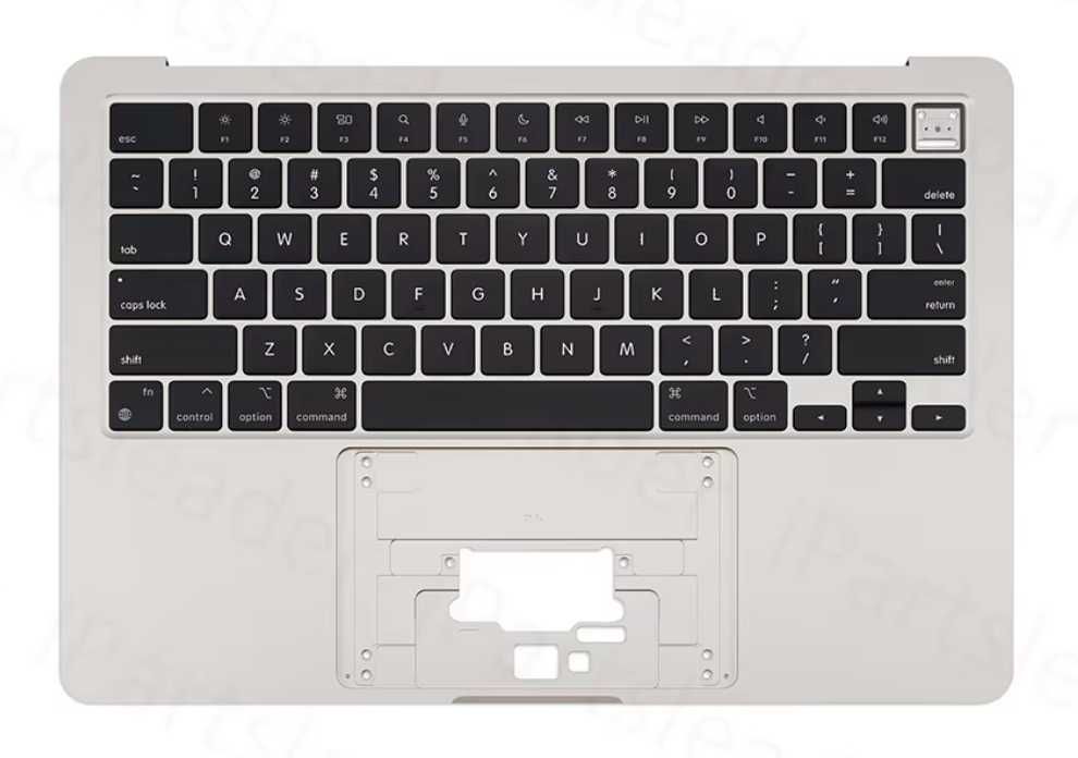 Tastatura topcase Macbook Air M2 A2681 midnight blue gray silver gold