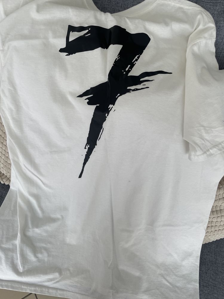 Tricou alb baieti 7