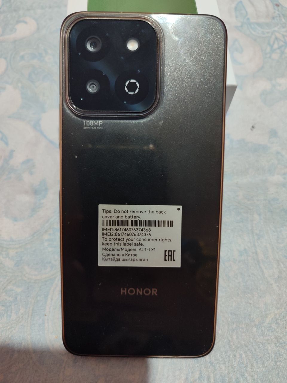 Honor x7c ideal yangi