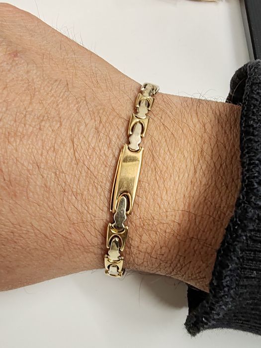 Brățară unisex Aur 18k Gr 9,32 cod unic 841