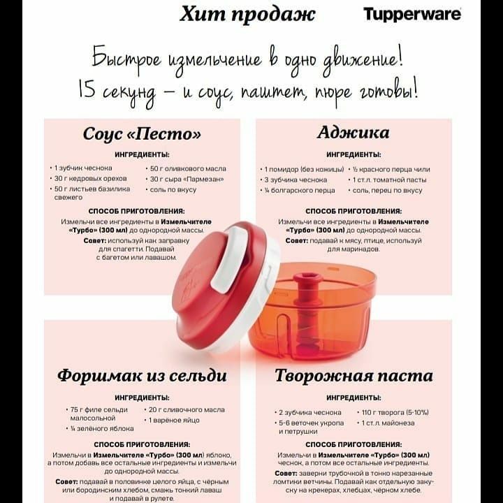 Посуда Tupperware