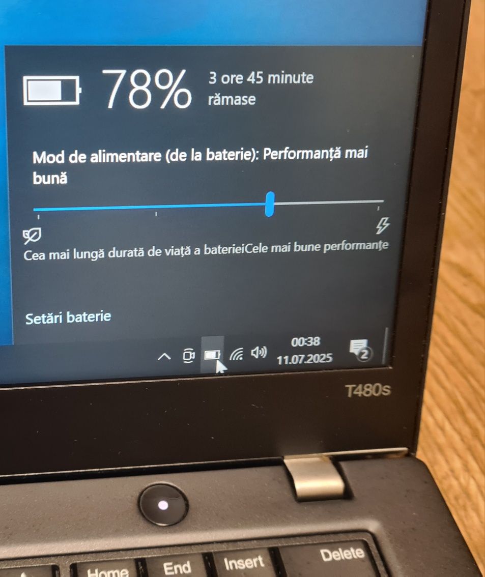 Lenovo Thinkpad T480s i5 8250u, 8 GB RAM, ssd 256 GB
