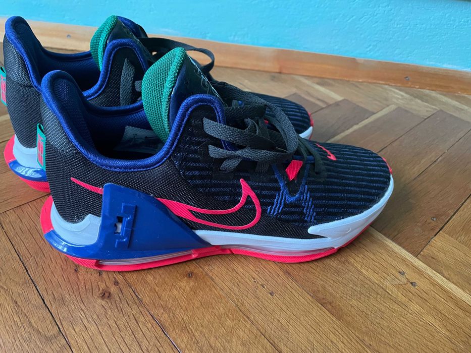 Nike LeBron Witness 6 Black/Green/Dark Blue/Pink