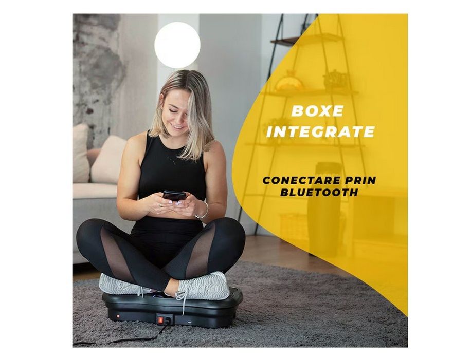 Aparat vibromasaj Progressive Ultrafit Pulse-R, greutate max. 120 kg