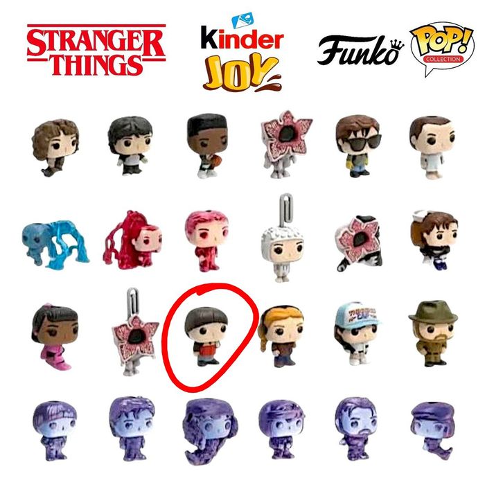 Разменям фигурки на Stranger Things