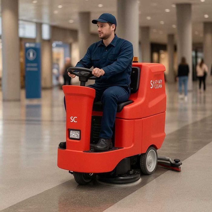 Поломоечная машина с сиденьем для оператора Shelby в РАССРОЧКУ