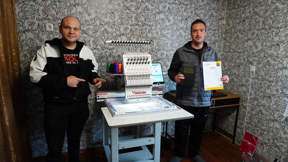 Професионална бродираща машина 15 Конечена with pro technology