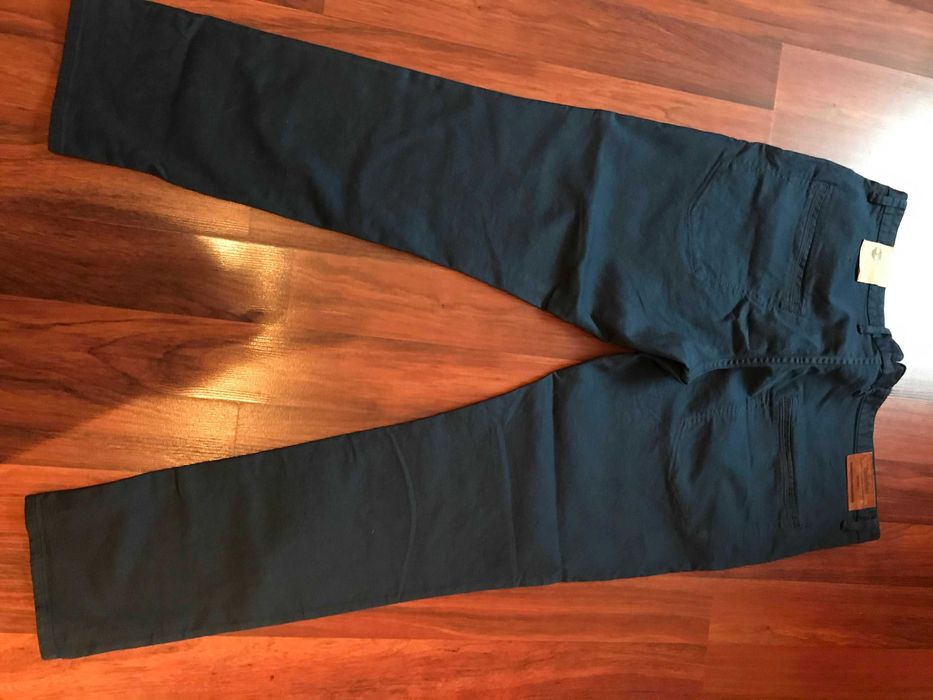 Pantaloni chinos barbati Timberland, slim fit, noi