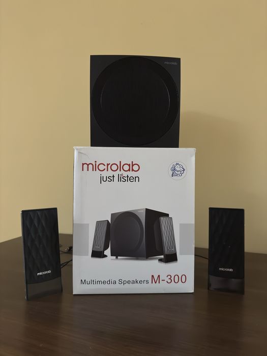 Microlab multimedia speakers M-300