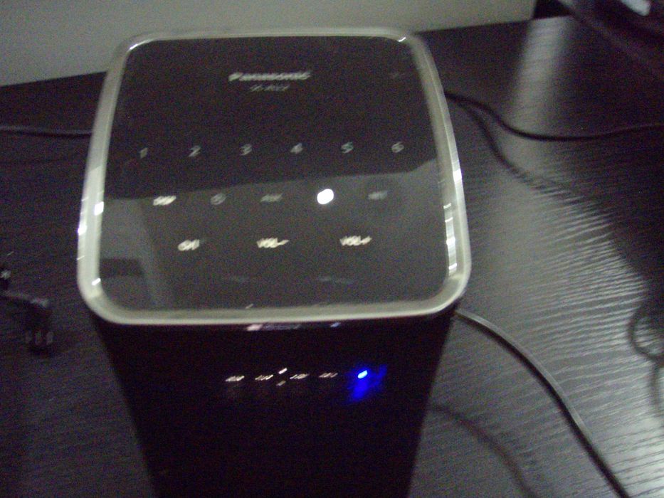 Boxa wireless cu ceas si bluetooth Panasonic SC-ALL2, model pe negru