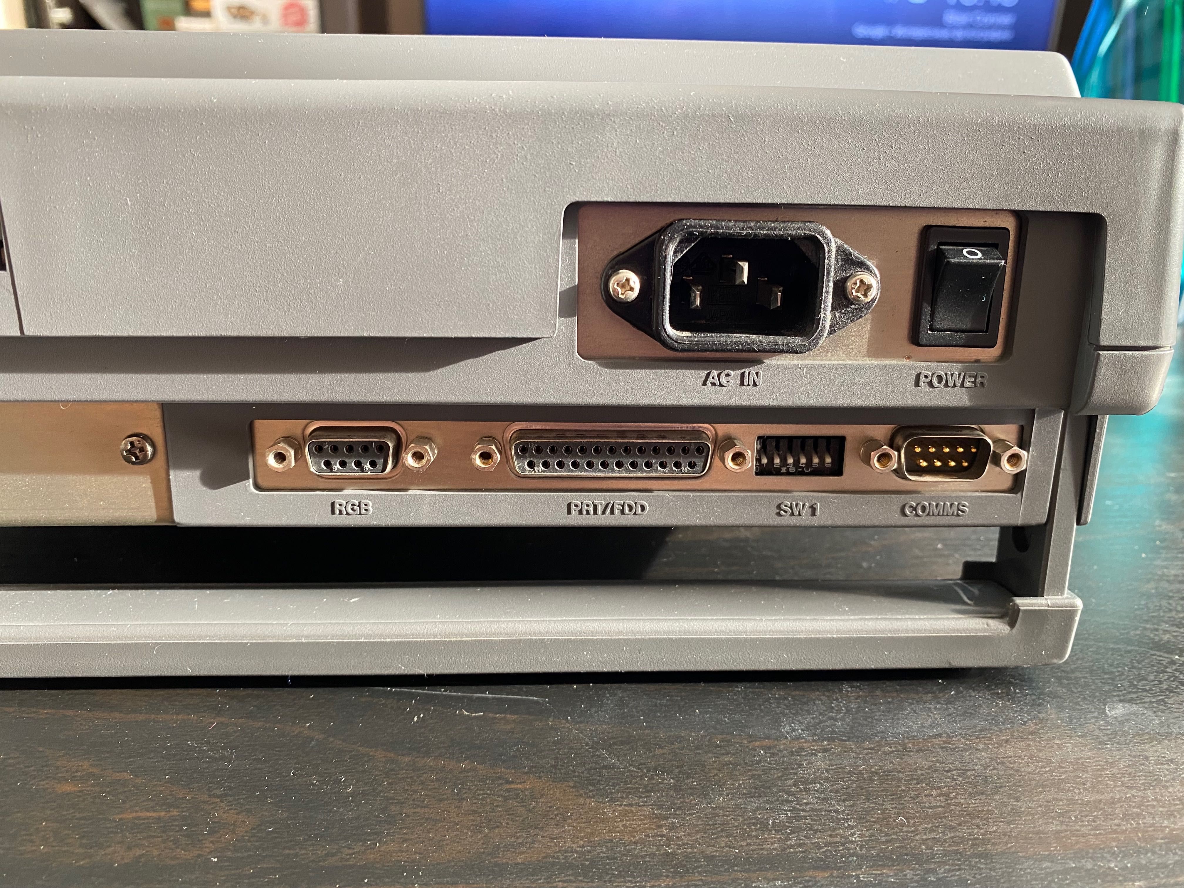 Ретро ноутбук Toshiba T5100