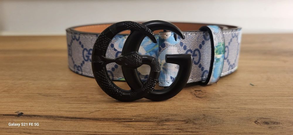 Curea Gucci blue blooms desing