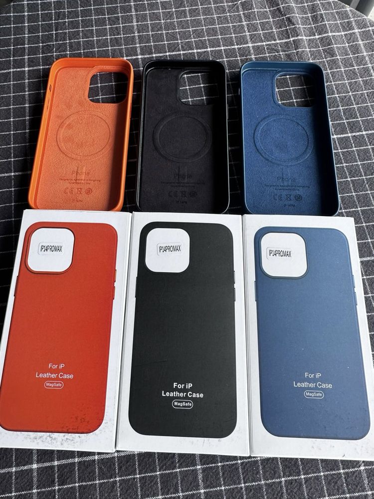 Husa piele iPhone 14 Pro Max Magsafe