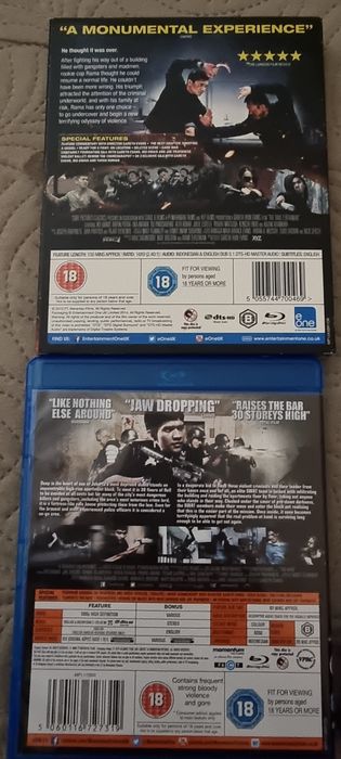 The Raid / The Raid 2 Blu ray