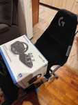 Scaun Challenge X Logitech G Edition+Volan Logitech G923+Oculus Rift S