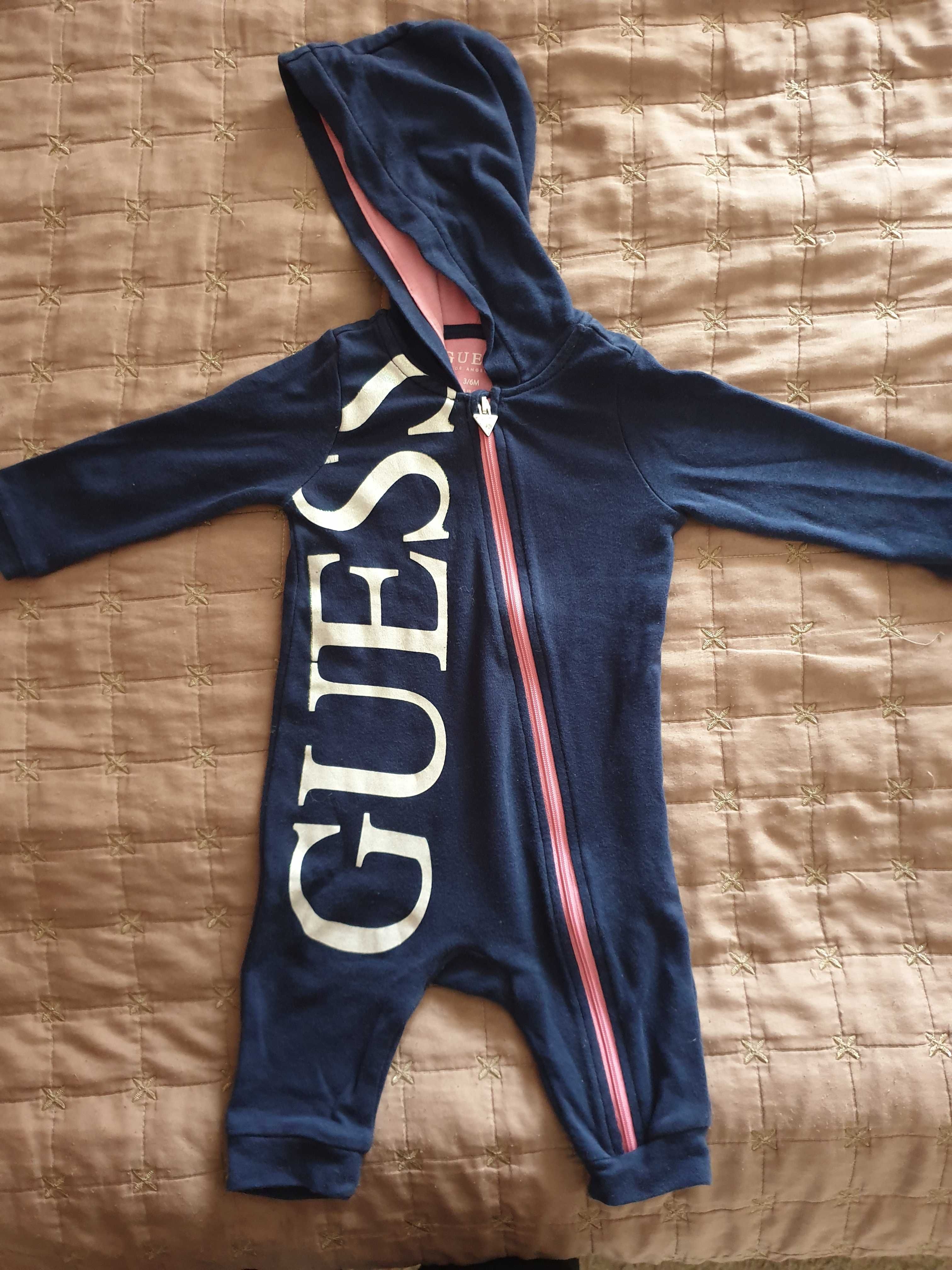 3-6 месеца пролетно яке h&m ,  puma екип , ромпър guess , бодита nex