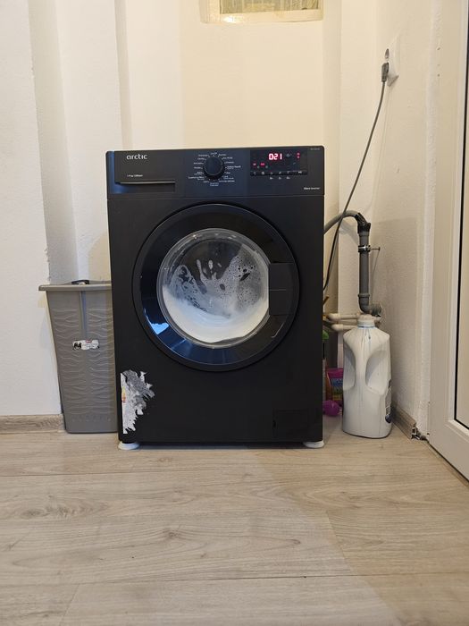 Masina de spalat rufe Arctic AB91223XLAB, 9 kg, 1200 RPM, Aqua Surf, M