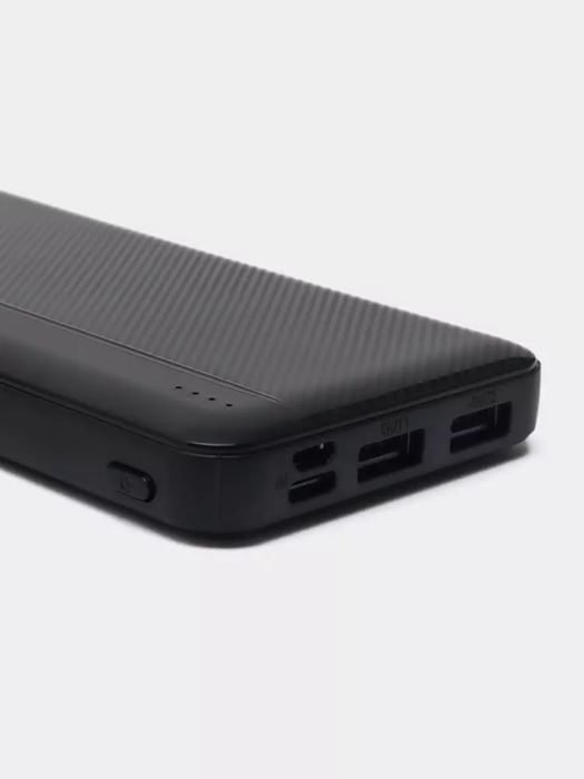 POWER BANK 10000mAh KAKUSIGA tashqi quvvat banki, Type-C, 2 USB va zar