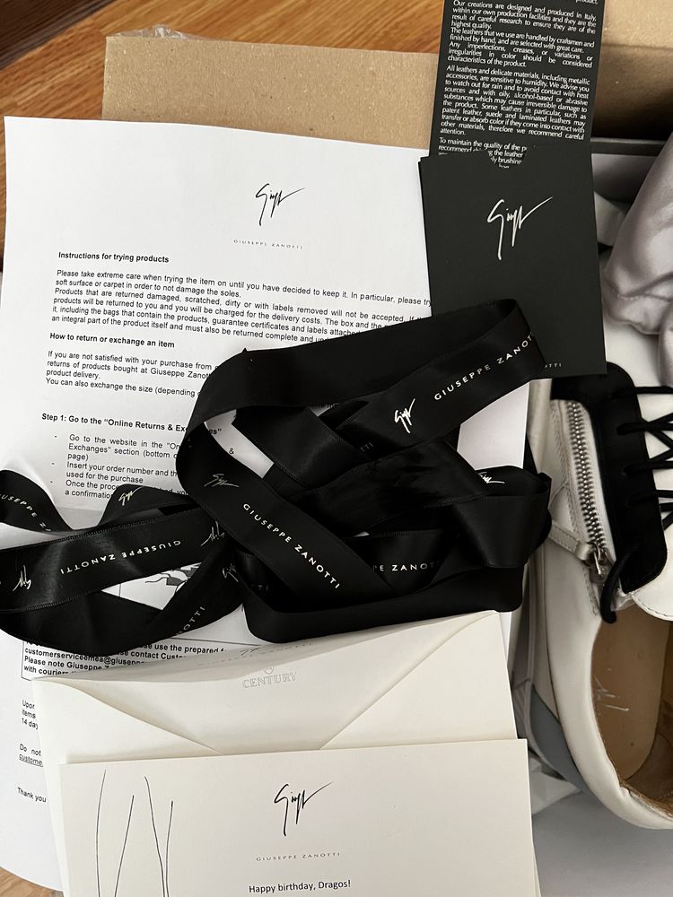 Sneakers Giuseppe Zanotti 45 IT