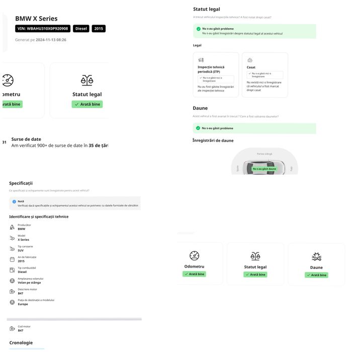 Bmw X1 F48 20d/4x4XDrive/B47 190CP/Panoramic/Automat/Euro 6/Ambientale