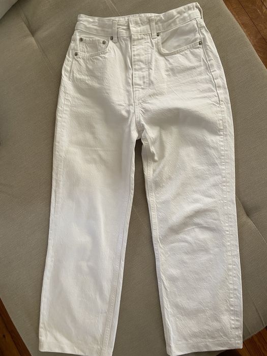 Бели дънки Zara