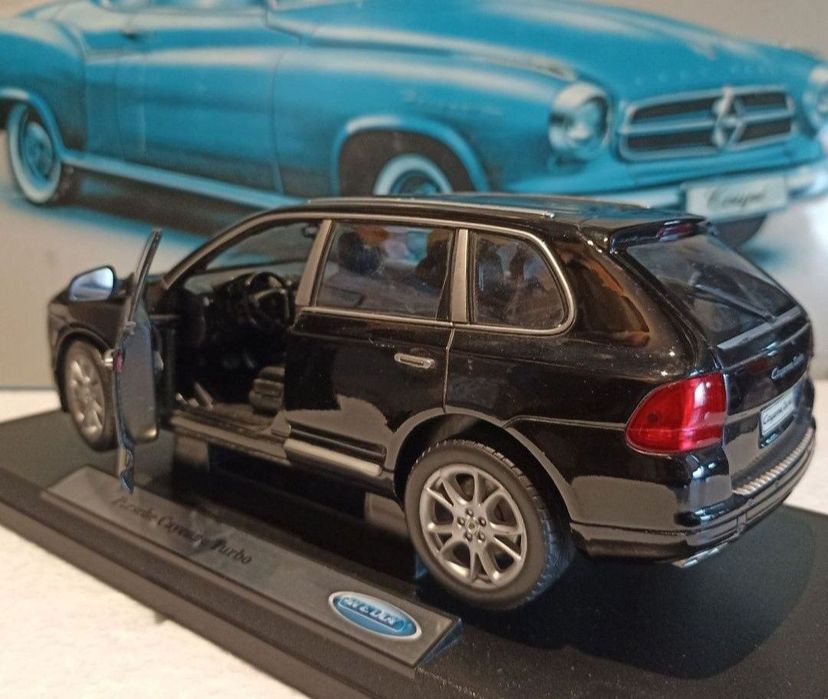 Porsche Cayenne turbo 1:18
Scara 1:18
Welly

Pozele reflectă realitate