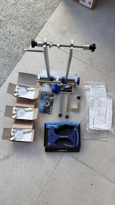 Stand centrare roti bicicleta