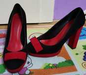 Pantofi nr 38, toc gros