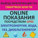 Мониторинг расхода энергоресурсов ONLINE