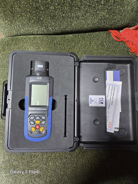 Сканер радиации.