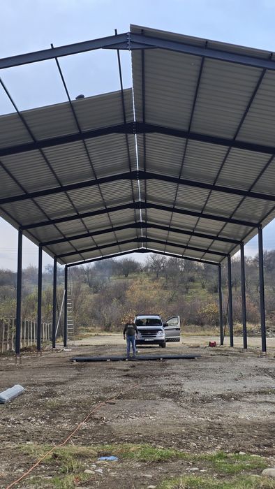 Vand hala metalica complecta accept și variante auto