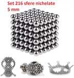 Neocube 216 magneti 5 mm sfere jocul magnetic neodim cadou copii