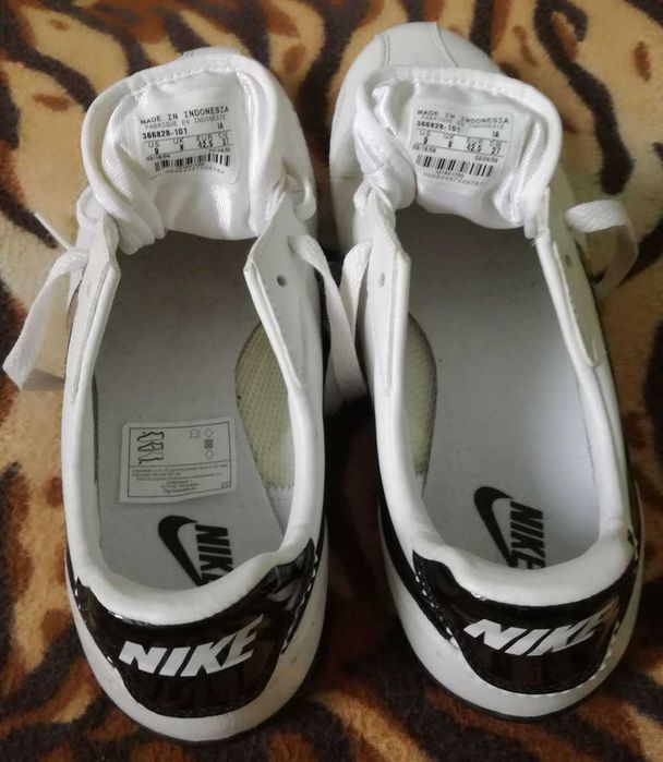 NIKE/НАЙК-Оригинални Бели Маратонки-Обувки от Здрава Естествена Кожа !