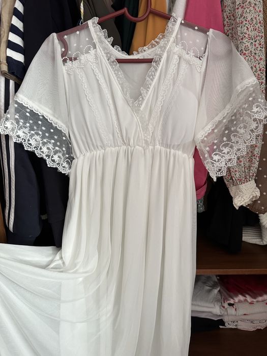 Нежное домашняя платье