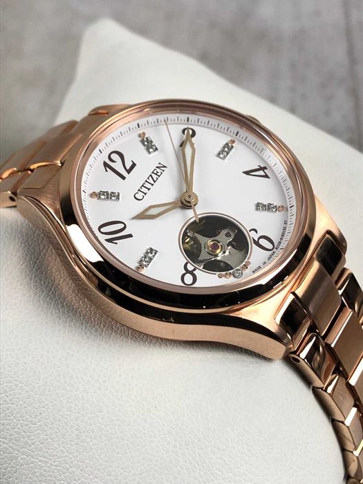 Ceas dama Citizen - Lady Open Heart Automatic - PC1002-85A -