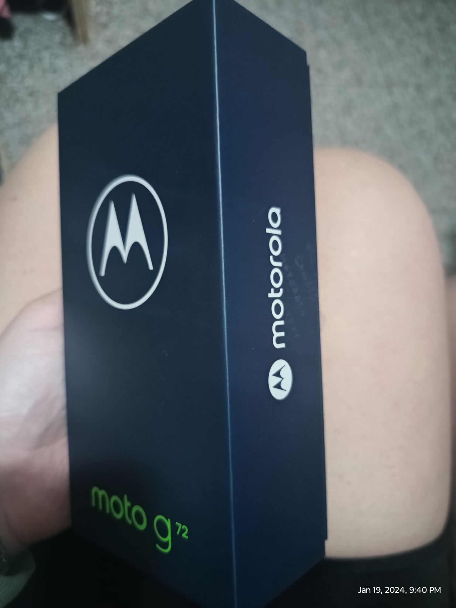 Telefon MOTOROLA Moto G72, 128GB, 8GB RAM, Dual SIM, Meteorite Black