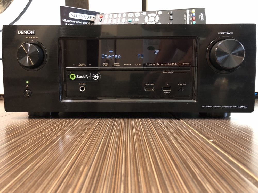 Denon AVR-X3100 Bluetooth Wi-Fi