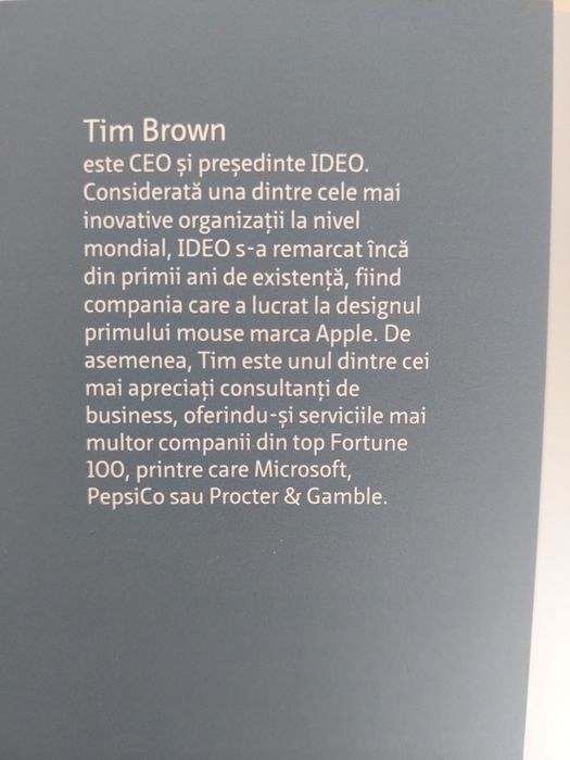 Carte Change by design , de Tim Brown