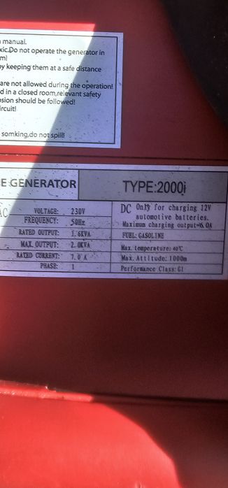 generator walkenpower em2000i