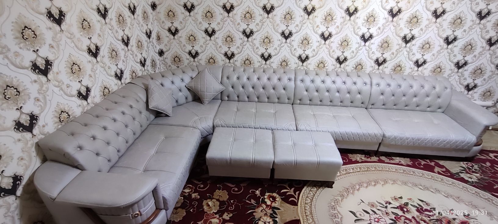 Диван угловой Divan ugalok chestir  fasonda yengi 2x30 4x30