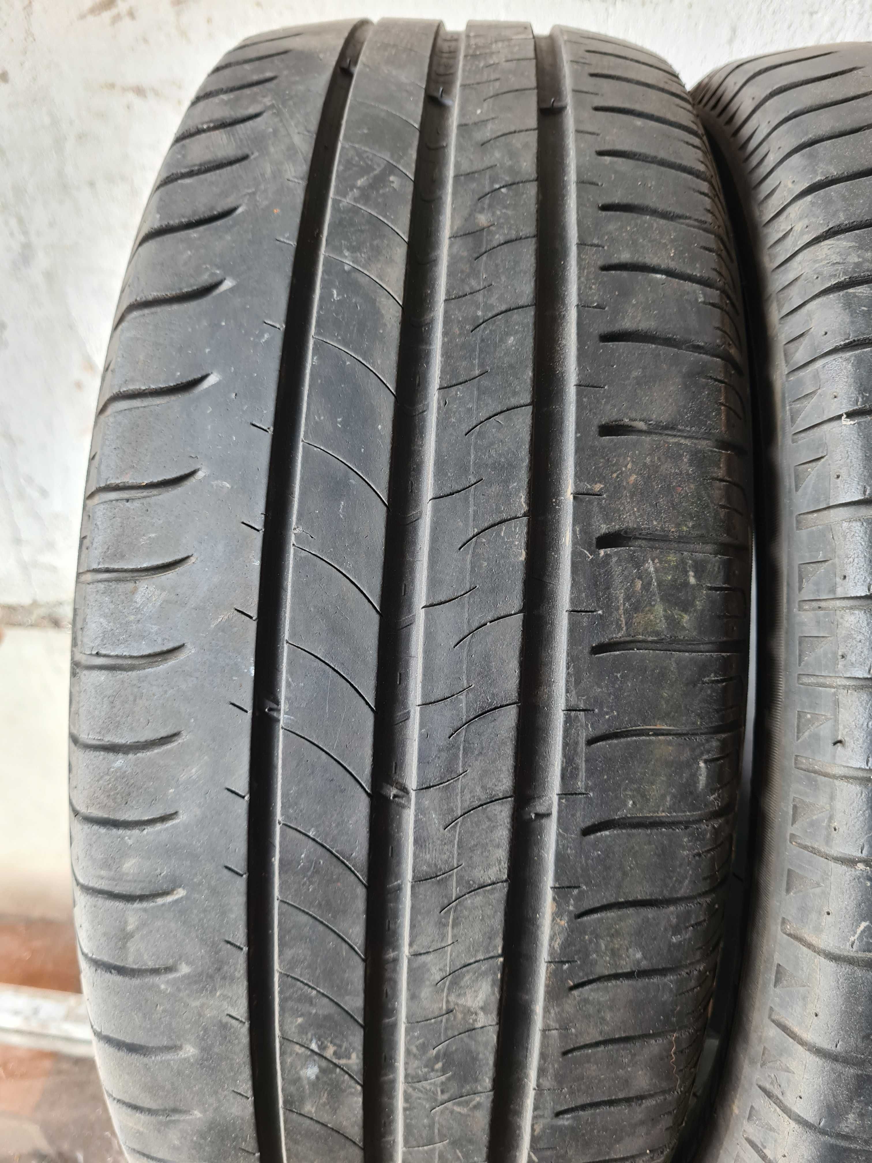 4 бр. броя летни гуми 195/55/16 Michelin 2x5 mm 2x4 mm DOT 4410