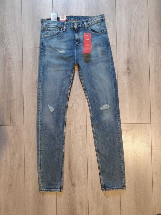 (NOU) Blugi barbati LEVI'S 510 SKINNY cu rupturi - Marimea W29 L32
