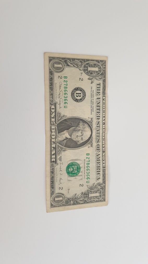 Bancnote de 1 dolar USA 1988 si 1993