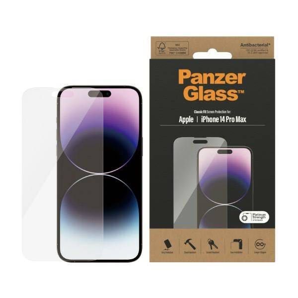 Стъклен протектор PanzerGlassAntibacterial за iPhone 14/14/ Pro/Max