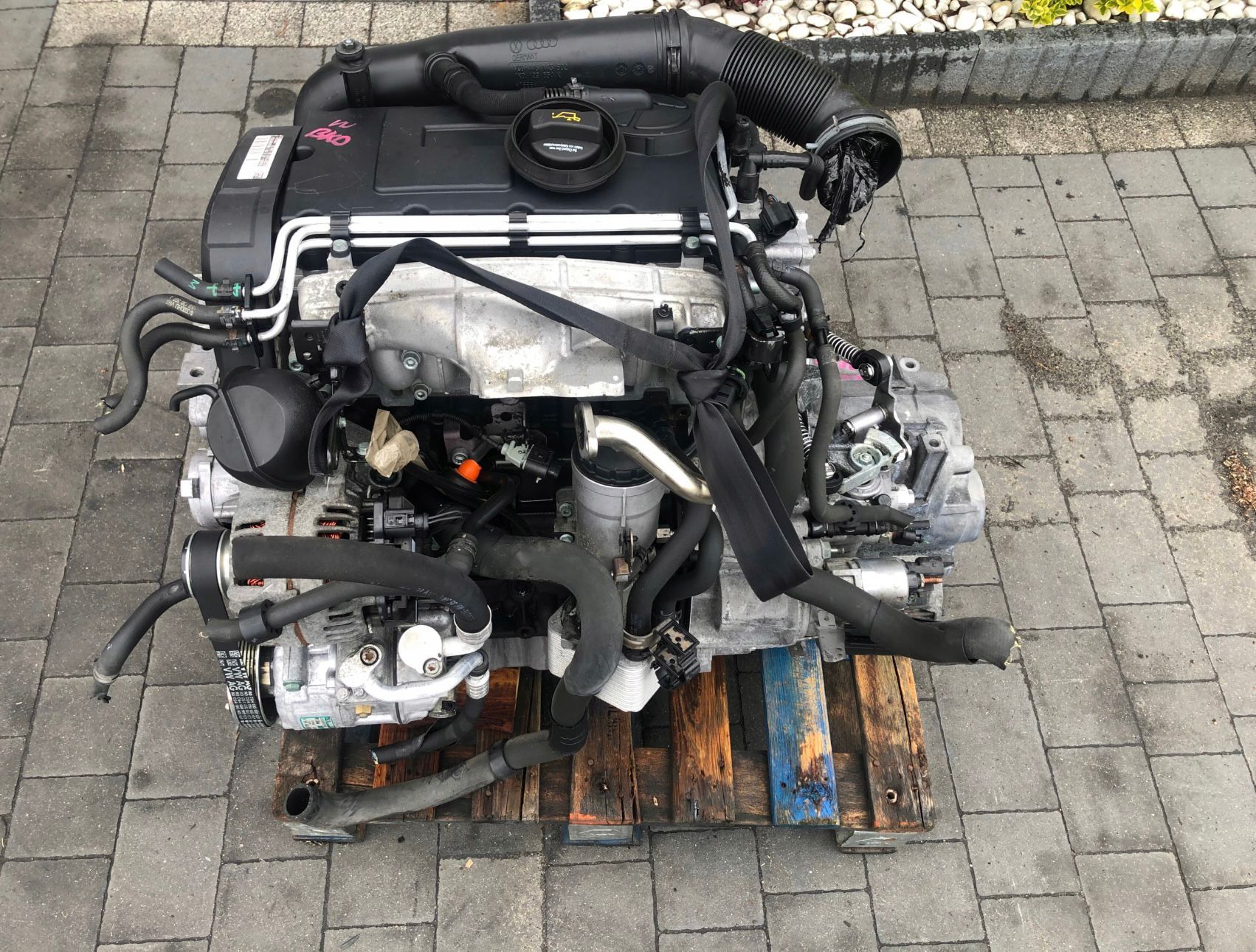 Motor VW Passat B6 2.0 TDI Cod motor BKD