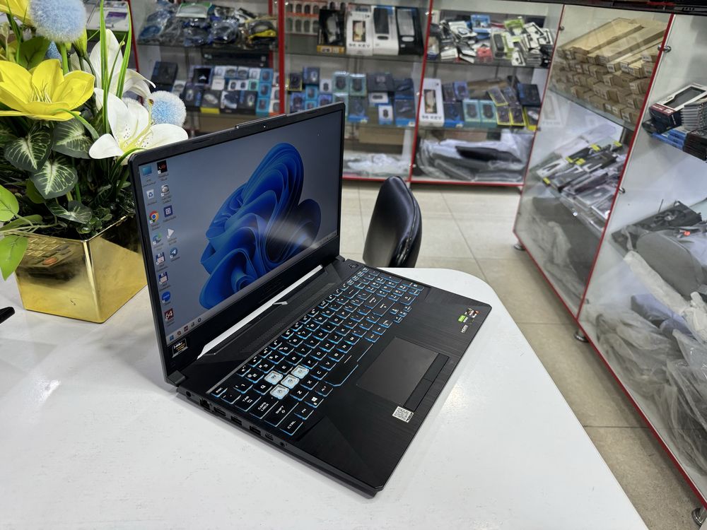 Asus tuf gaming ryzen 7 16/512 ssd RTX 2060 6 gblik videokartaligida