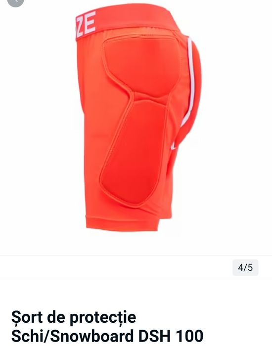 Pantalon sort protecție snowboard mar L