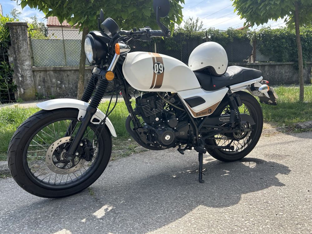 Cafe Racer - Motocicleta Barton 125cc