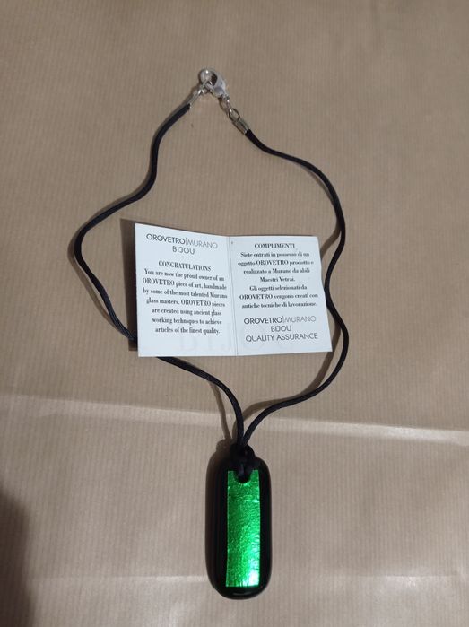 Vand pandantiv sticla de Murano